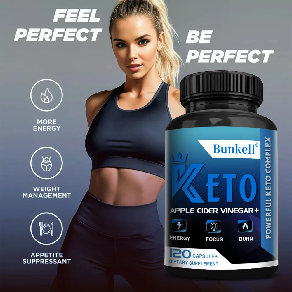 KETO+ACV Capsules – Fat Burner, Ketosis & Metabolism Boost Keto Diet Supplement Oasis Select