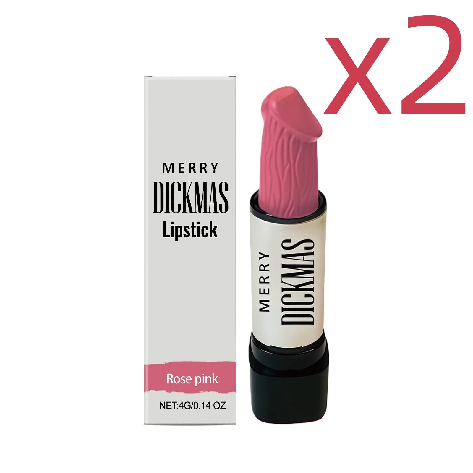 Multi-Color Lipstick Lasting Waterproof Gentle Moisturizing Naturally Pigmented Easy Lip Shaping Matte Texture Perfect Lip Gloss Oasis Select Rose Pink X 2