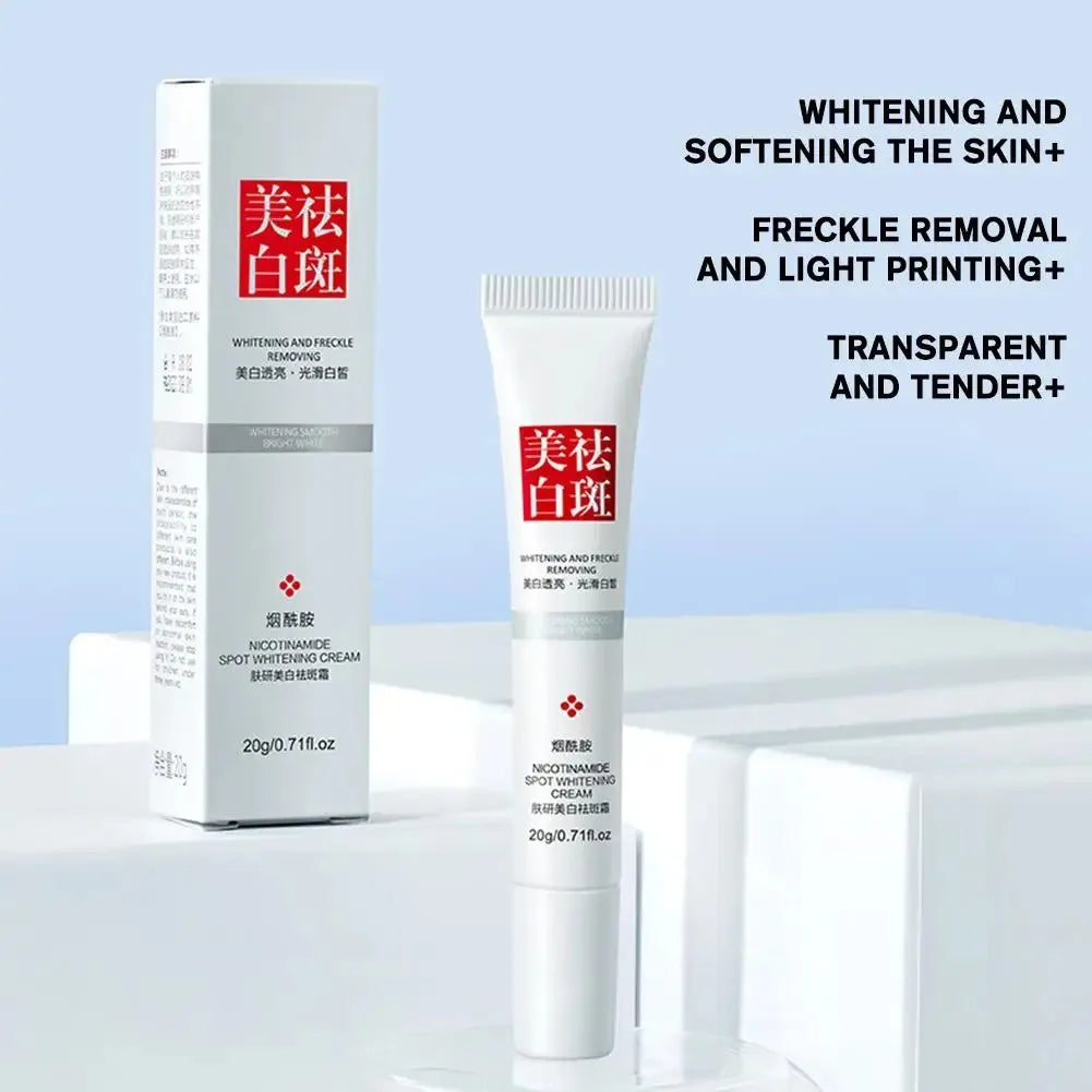 1/2/3/4pcs Whitening Cream Anti Freckle Face Cream Anti-Spot Niacinamide Vitamin E Improve Dullness Fast Brighten Nourish Skin Oasis Select
