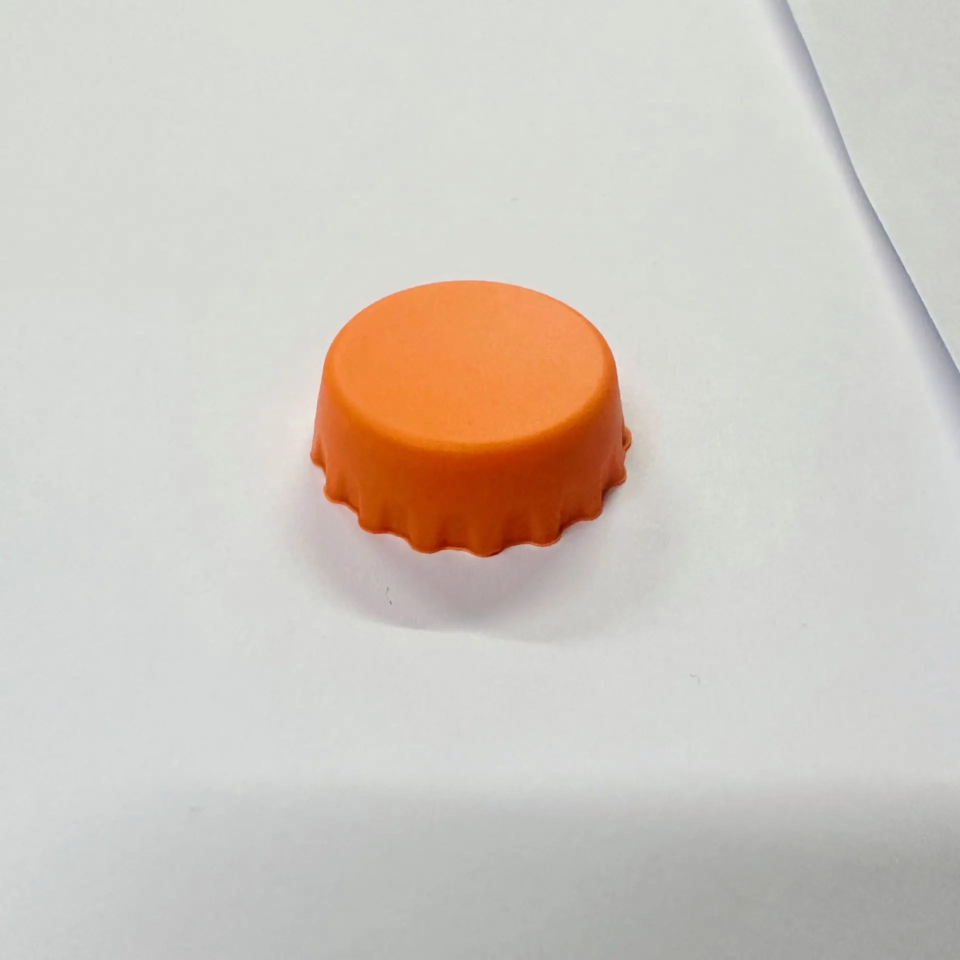 Food - Grade Silicone Wine Bottle Stopper: Universal Round Seal for Wine, Beer & Glass Bottles, Soft & Leak - Proof Oasis Select Beer cap orange 3PCS