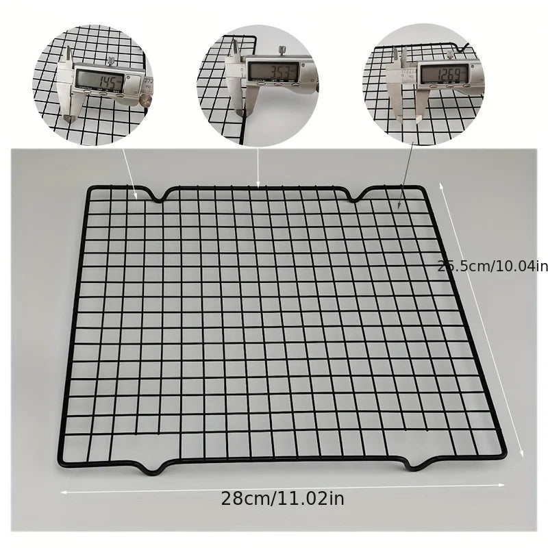 Stainless Steel Non-Stick Cooling Rack Durable Rectangular Cooling Rack, Perfect for Baking Roasting and Baking Oasis Select large