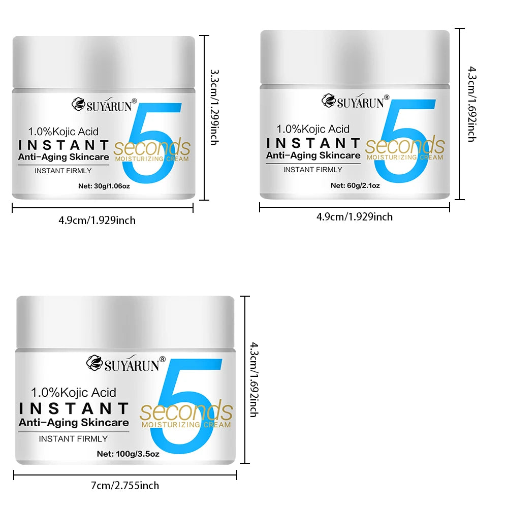 SUYARUN Firming Cream – Jojoba Oil, Green Tea & Collagen Firming Face Cream Oasis Select