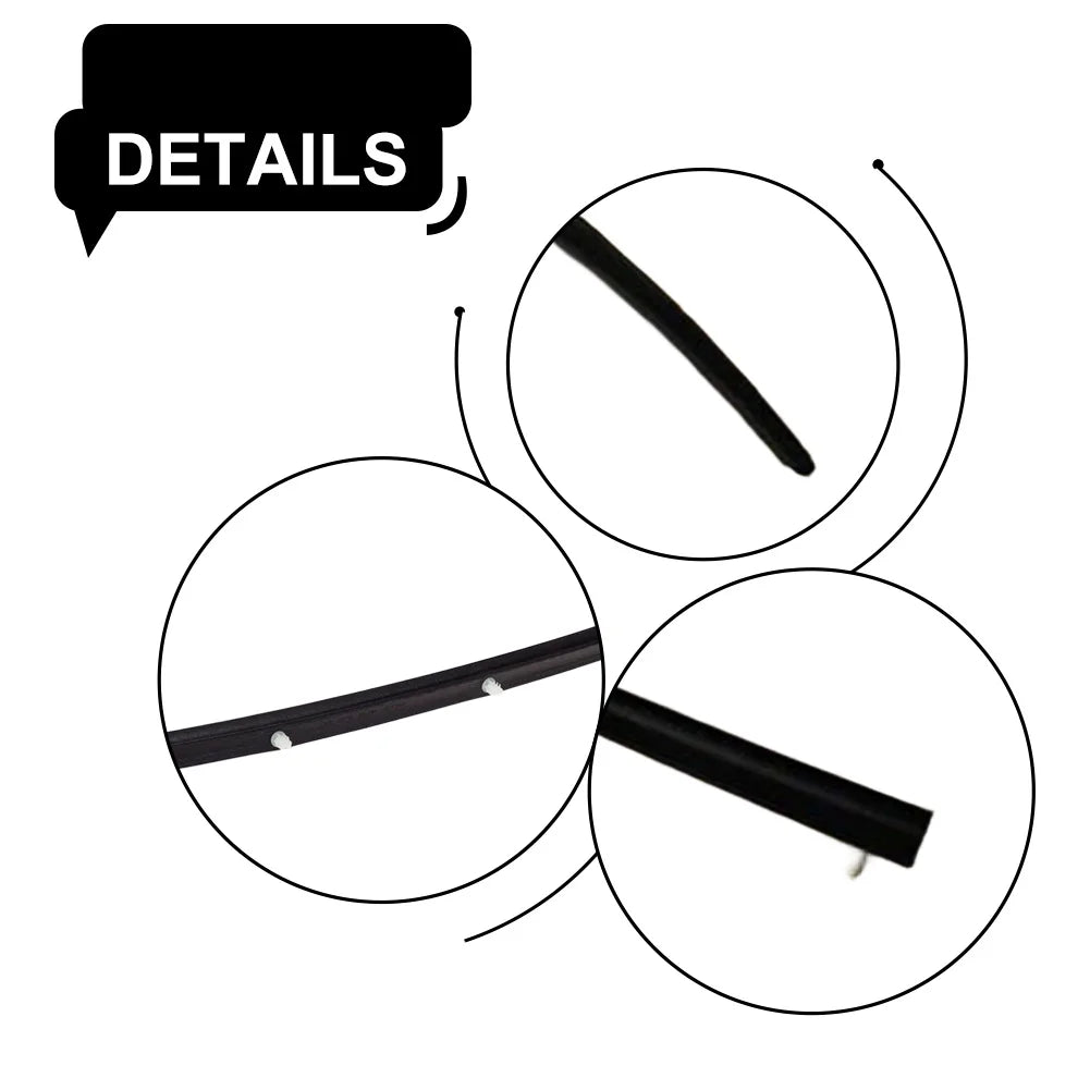Charger 2011-23 Rubber Hood Seal Replacement Installation Automotive Weatherproofing For Dodge Charger 2011-2023 Oasis Select