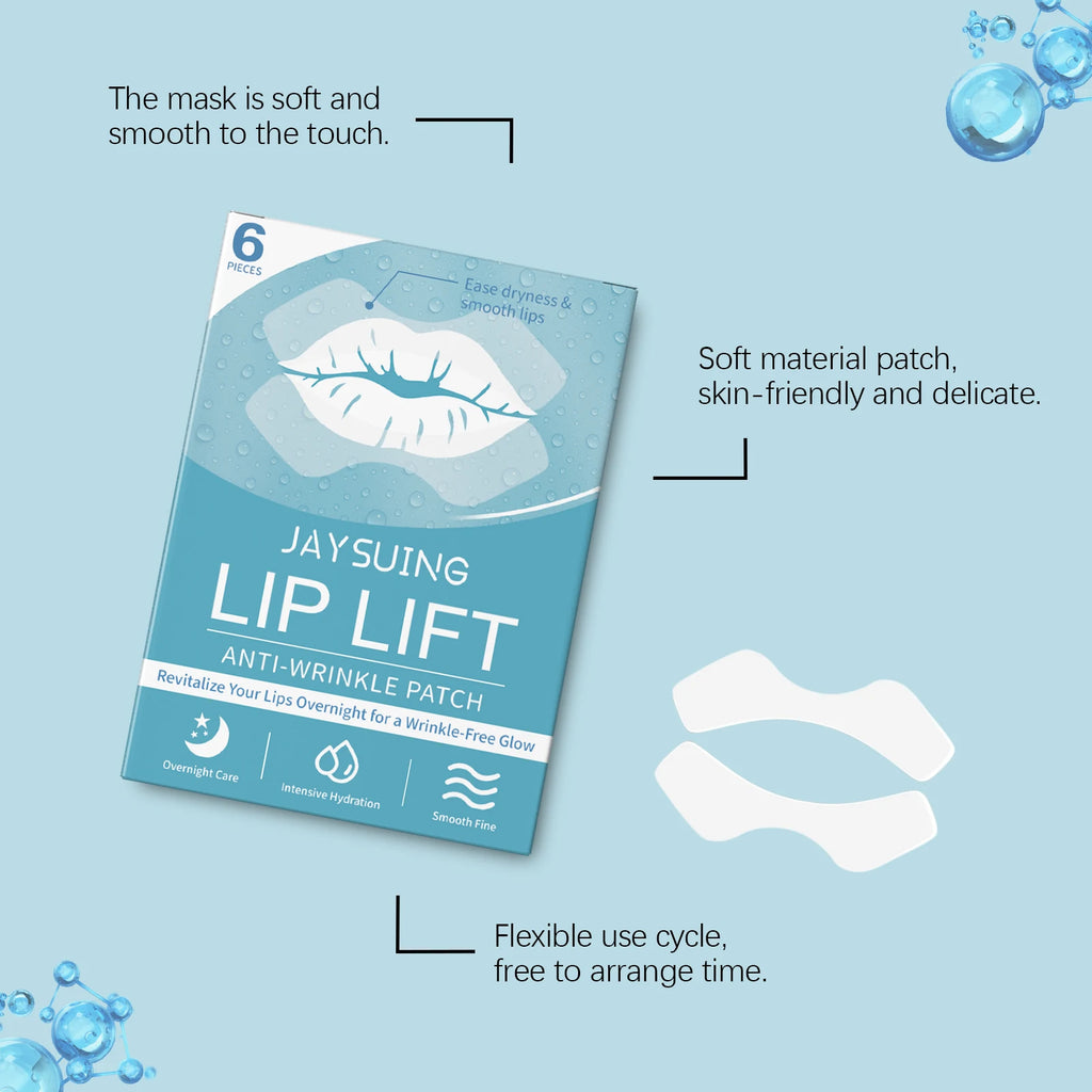 Anti Wrinkle Stickers for Lip Moisturizes Smooth Lifting Skin Fade Fine Lines Enhance Elasticity Improve Sagging Smile Lip Patch Oasis Select