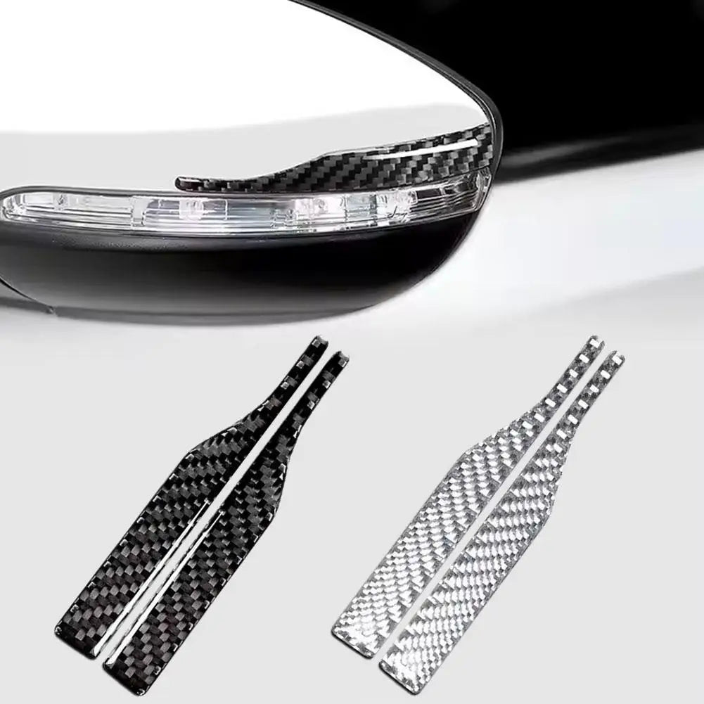 Carbon Fiber Rearview Mirror Trim Strips – Universal LHD & RHD