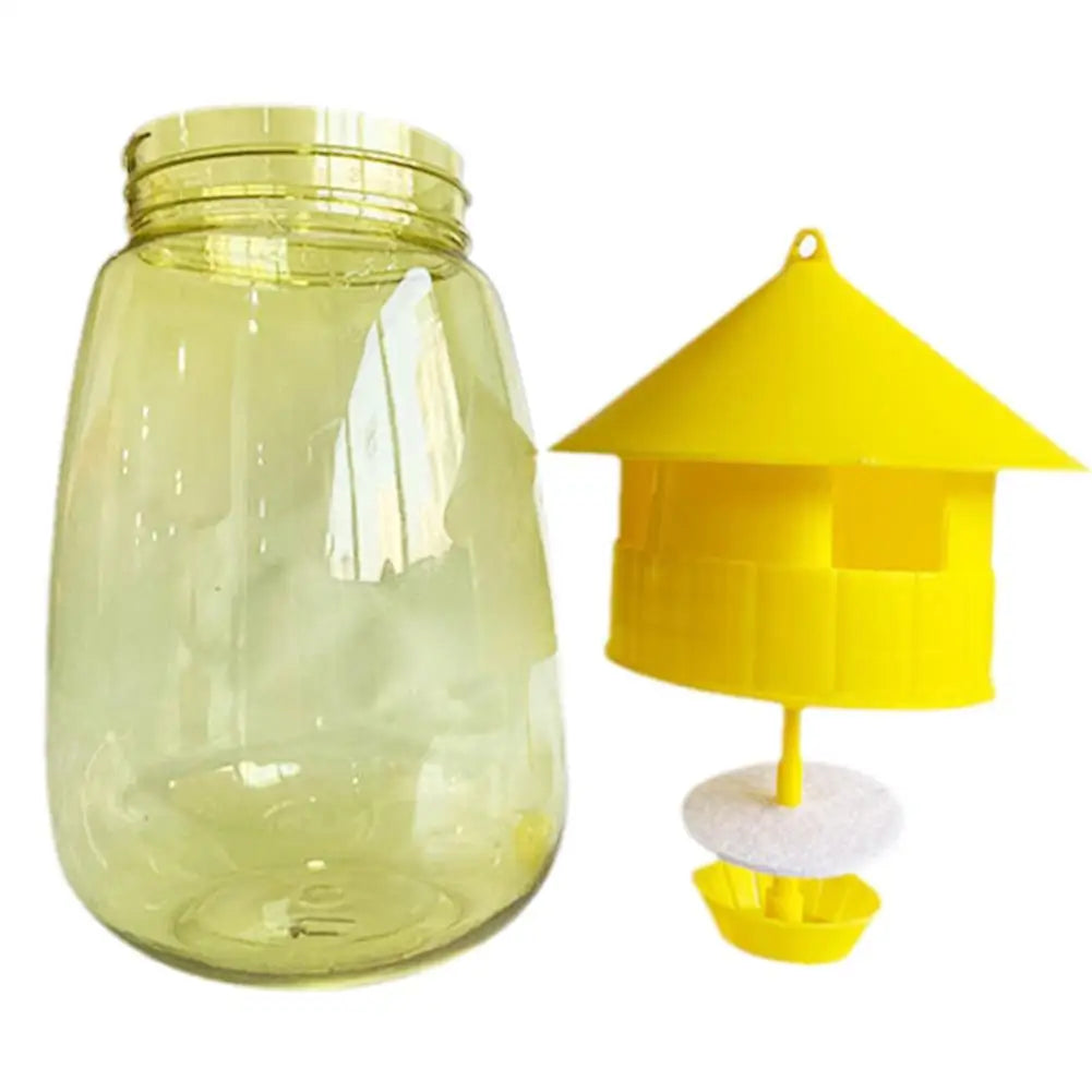 Plastic Fruit Fly Trap Killer Drosophila Trap Anti Fly Fruit Fly Killer Catcher Orchard Insect Trap Pest Control Tool 1-20pcs Oasis Select