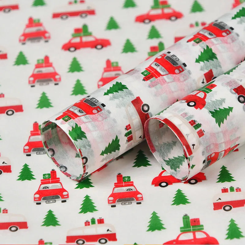 20/36 sheets Christmas wrapping paper, thin paper, DIY inner and outer wrapping paper for Christmas gifts gift protective paper Oasis Select 20Pcs gift