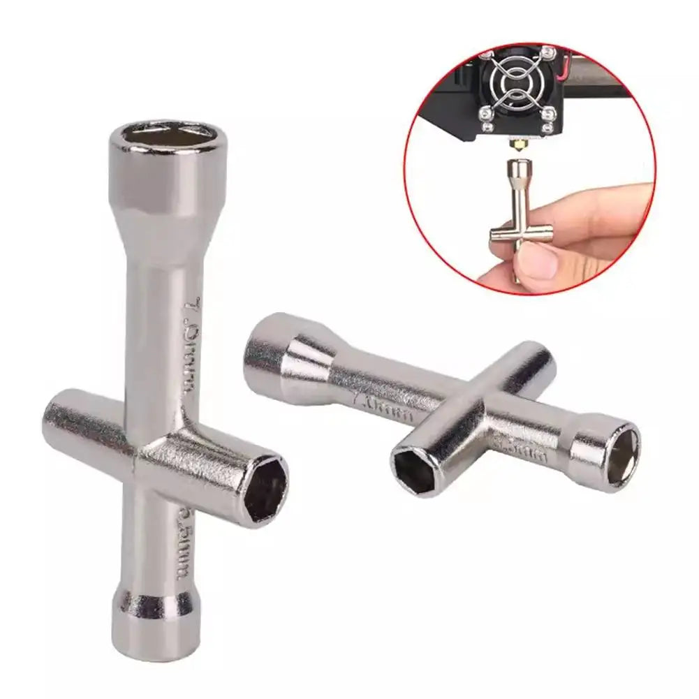 Mini Cross Hex Socket Wrench M2–M4 | RC Car & Drone Tool