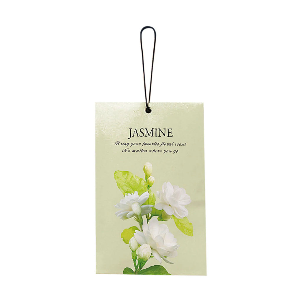 4pcs Perfume Scented Sachet Closet Fragrances Sachet Wardrobe Car Air Freshener Home Fragrance Sachet Hanging Jasmine Oasis Select Mint Green