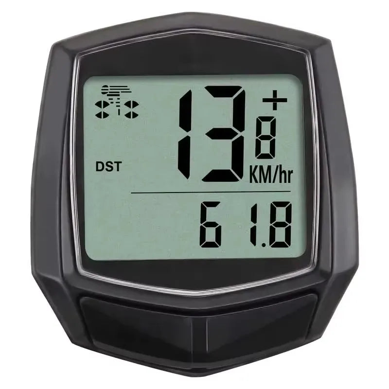 1/2/3/4pcs Bicycle Cycling Computer LCD Display Wired Odometer Of Functions Accurate Recording Auto Sleep Replaceable Battery Oasis Select 1pcs Black