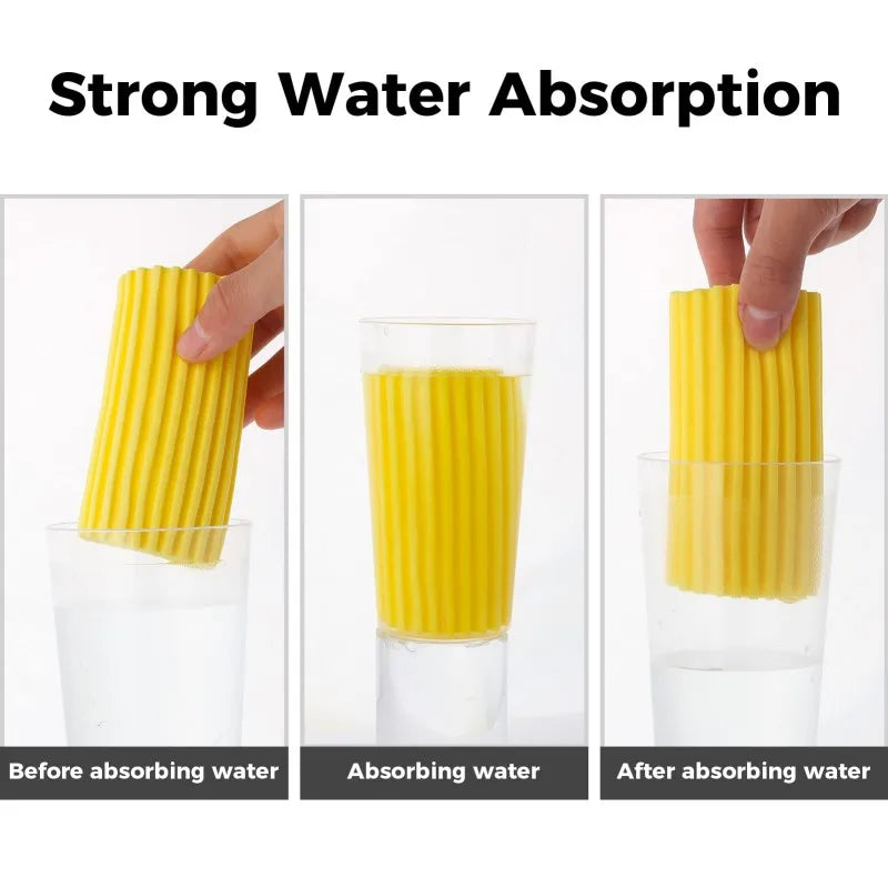 2-10PCS Strong Absorbent PVA Cleaning Sponge Multi-functional Sponge Brush Household Kitchen Cleaning Supplies Car Cleaning Tool Oasis Select