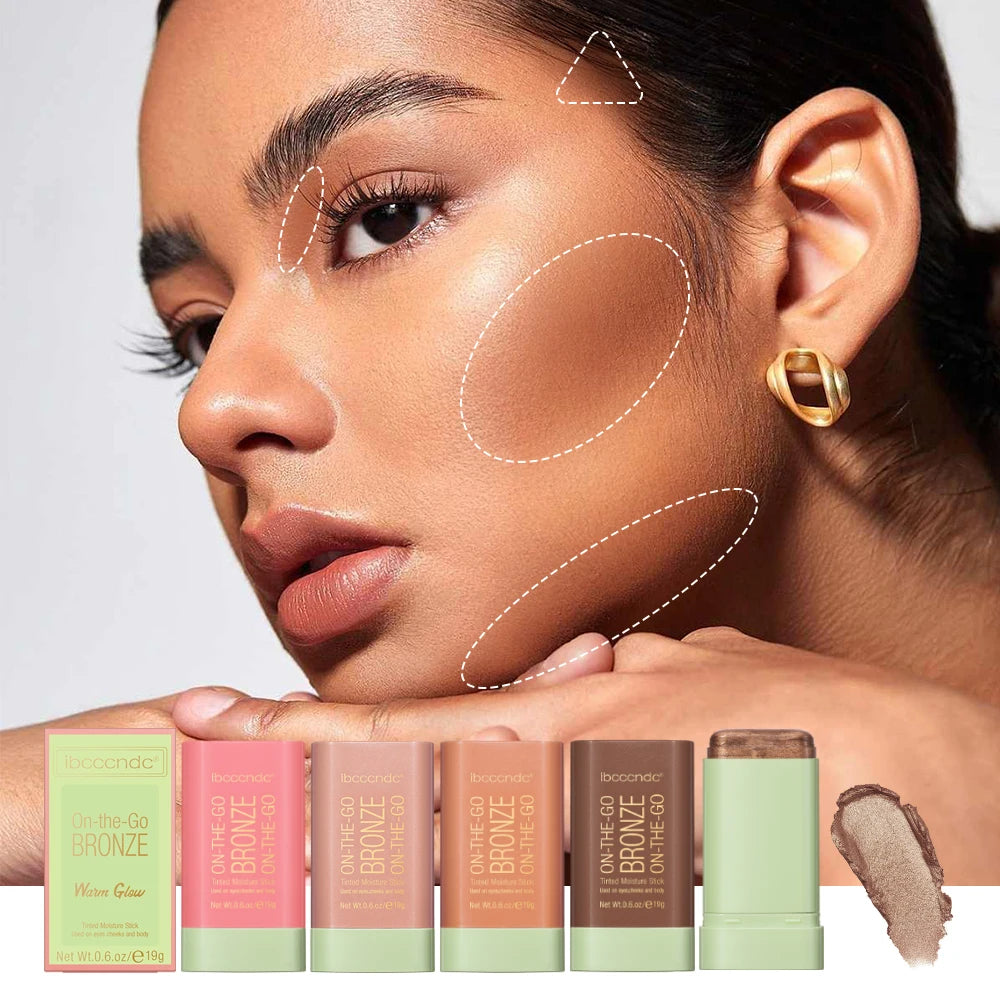 ibcccndc Pearl Glow Contour & Highlight Stick – 4 Shades Contour Highlight Stick Oasis Select