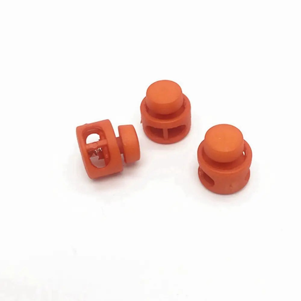 5mm Cord Lock Clips 2-Hole Toggle Stopper Buckle 10 Pack