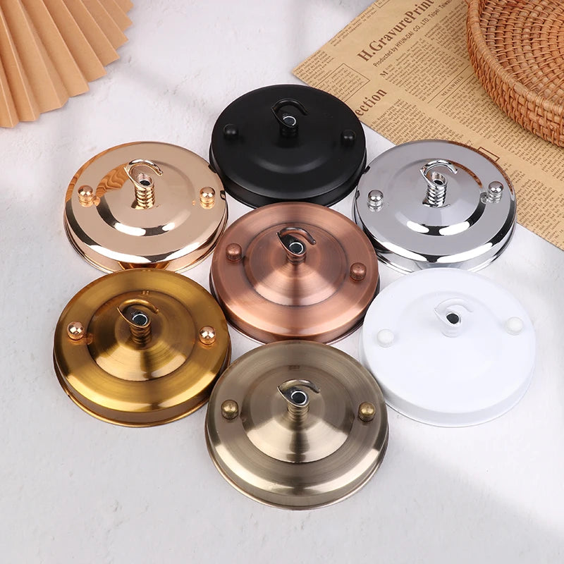 1Pc Lamp Part Ceiling Plate Holder Fitting Wall Hook Light Living Room Pendant Plate 10.5*6cm Household DIY Chandelier Decor Oasis Select