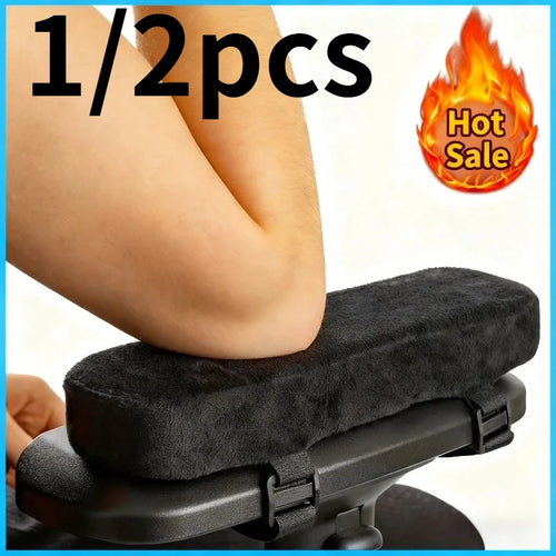 1/2pcs Soft Sponge Armrest Pad, Comfort Elbow Support Cushion, for Office Chair, Gaming Chair and Home Computer Chair Oasis Select
