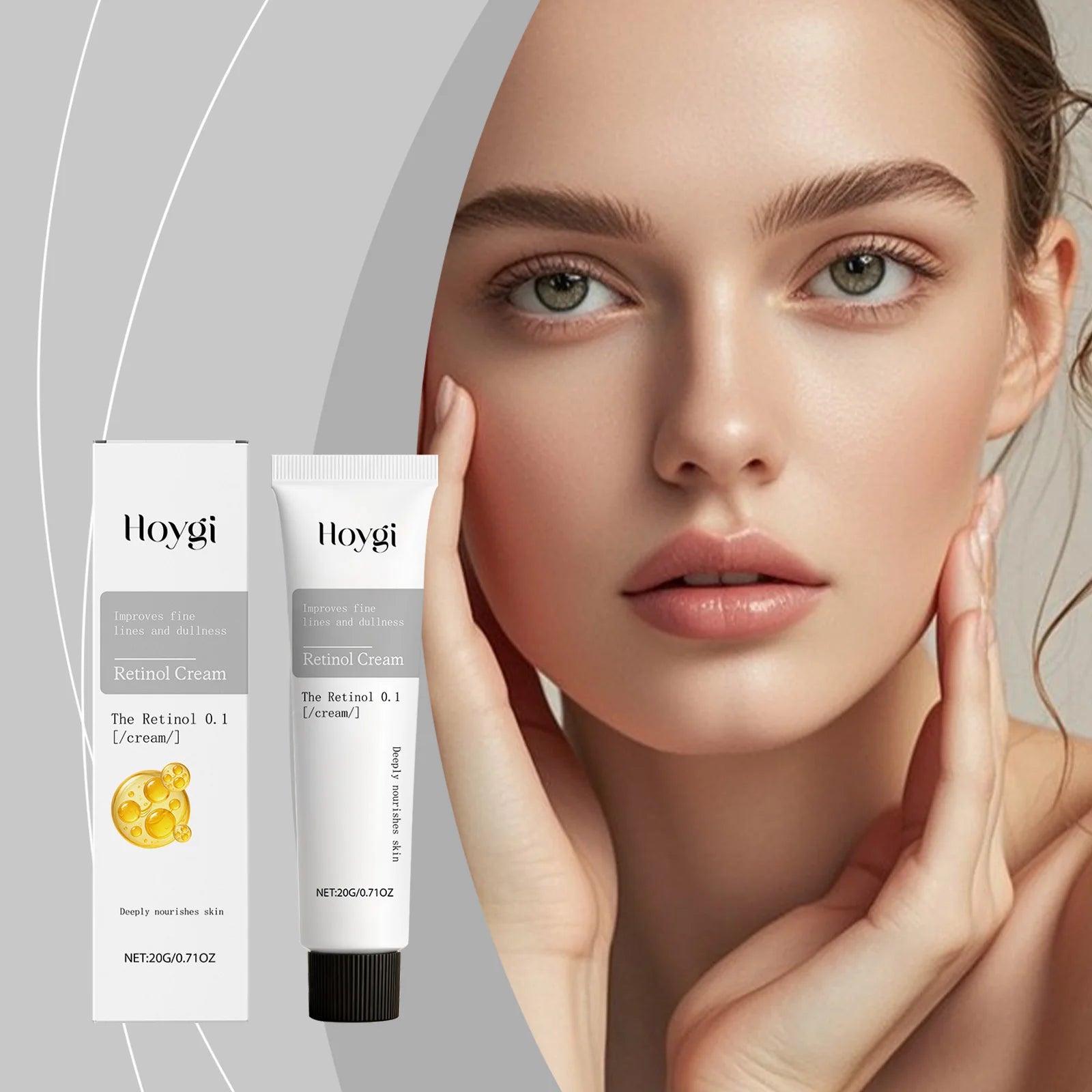 Hoygi Retinol Moisturizing Cream – Hydrate & Brighten Skin Retinol Face Cream Oasis Select