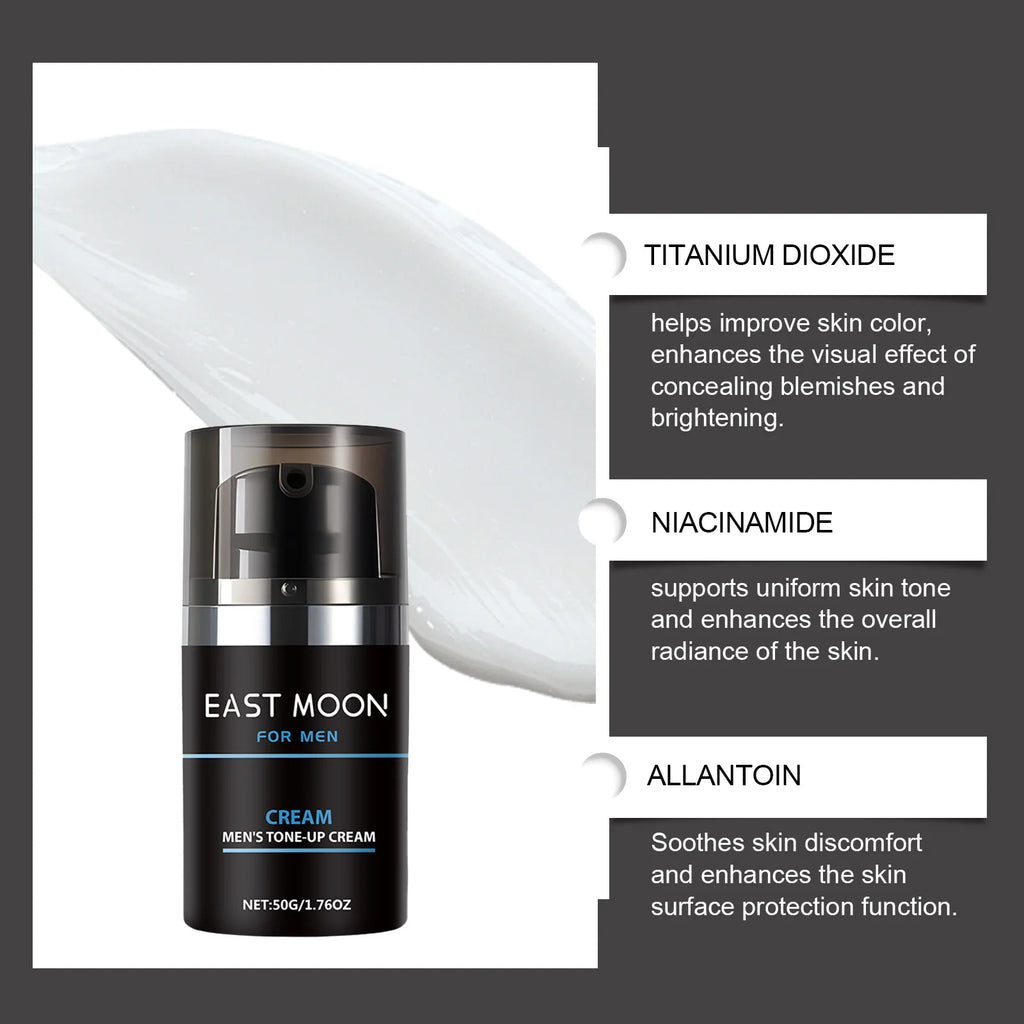 Men's Concealer Cream Nourishing Brightening Skin-Friendly Natural Conceal Fresh Hydrating Improves Dullness and Fatigue Concea Oasis Select