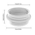 Air Conditioner Hose Adapter Portable AC Coupler Universal Hose Reducer Split Vent Conditioning Drain Screen Exhaust Connector