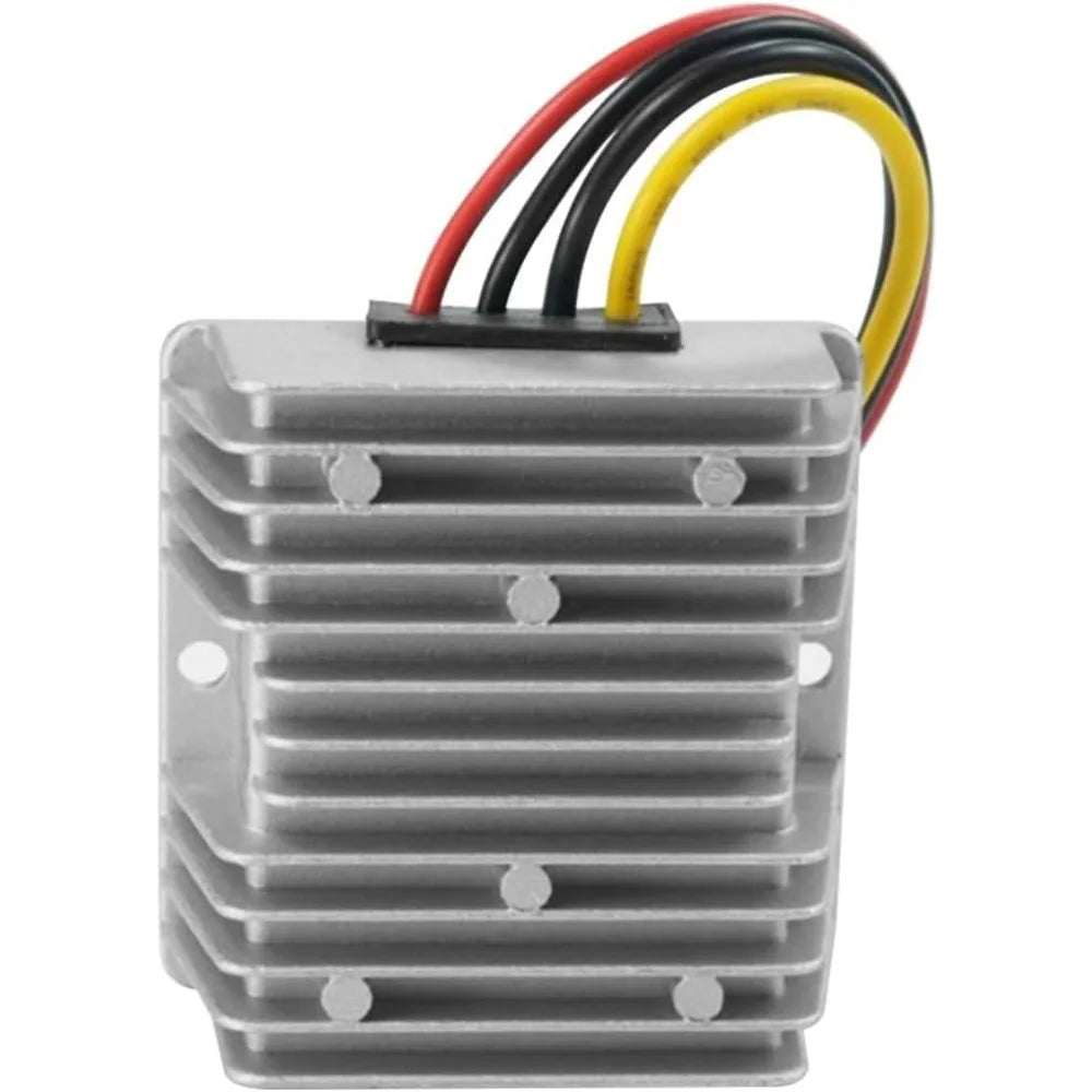 48V to 12V 20A Voltage Converter Voltage Buck Reducer Voltage Regulator IP68 for Golf Cart Club Car Electric Scooters Trucks Oasis Select