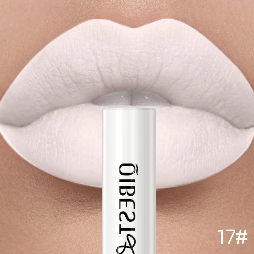 QIBEST Matte Liquid Lipstick – Long-Lasting Velvet Lip Gloss