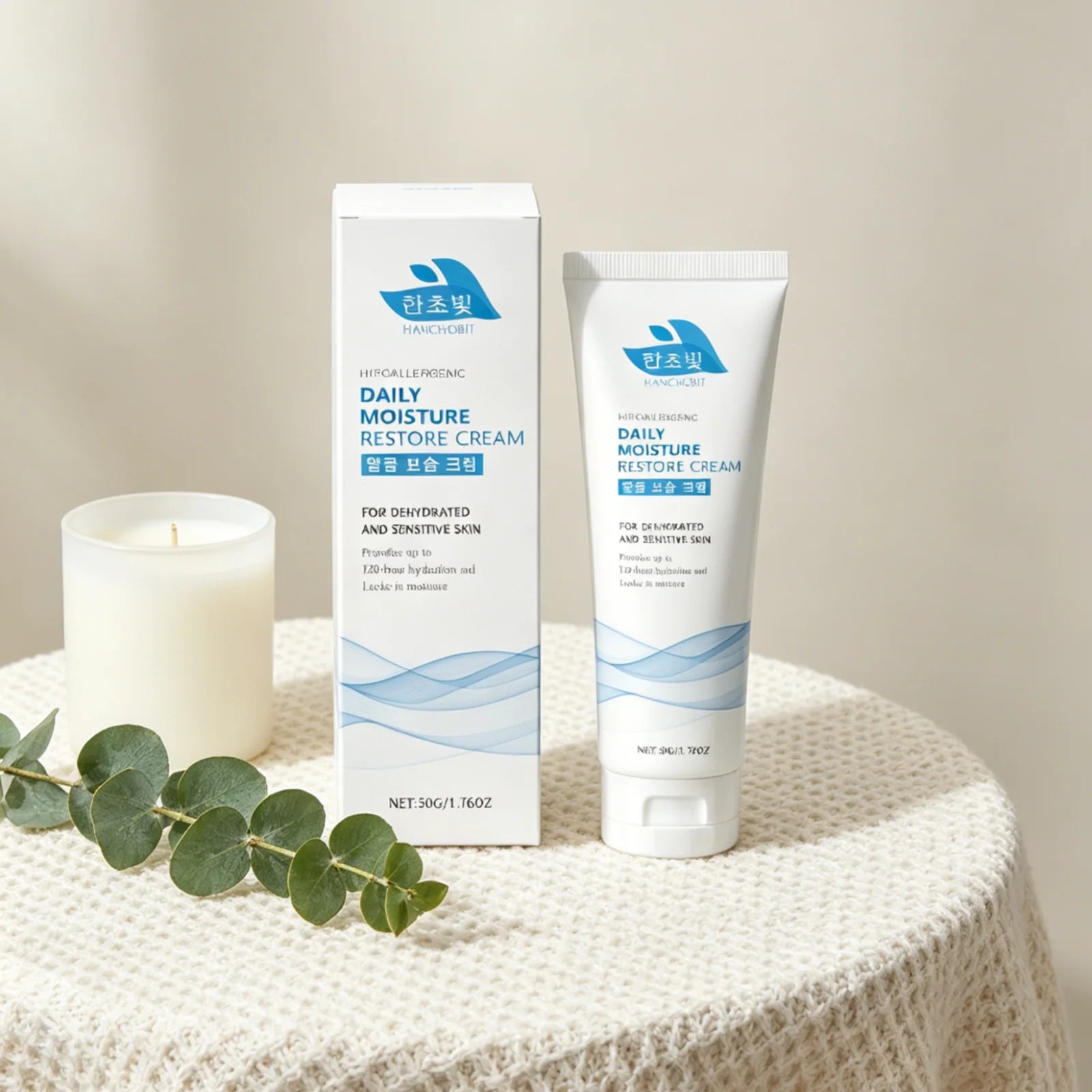 Hanchobit Daily Moisture Restore Cream – Barrier Repair 50g Hydrating Face Cream Oasis Select