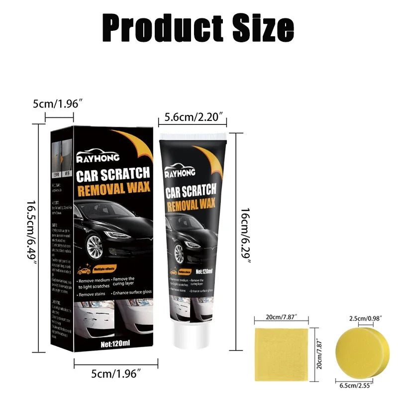Car Scratch Remover Paint Care Tools Auto Swirl Remover Scratches Repair Polishing Auto Body Grinding Compound Anti Scratch Wax Oasis Select