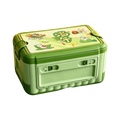Large Collapsible Plastic Storage Box with Handle | 36x25cm