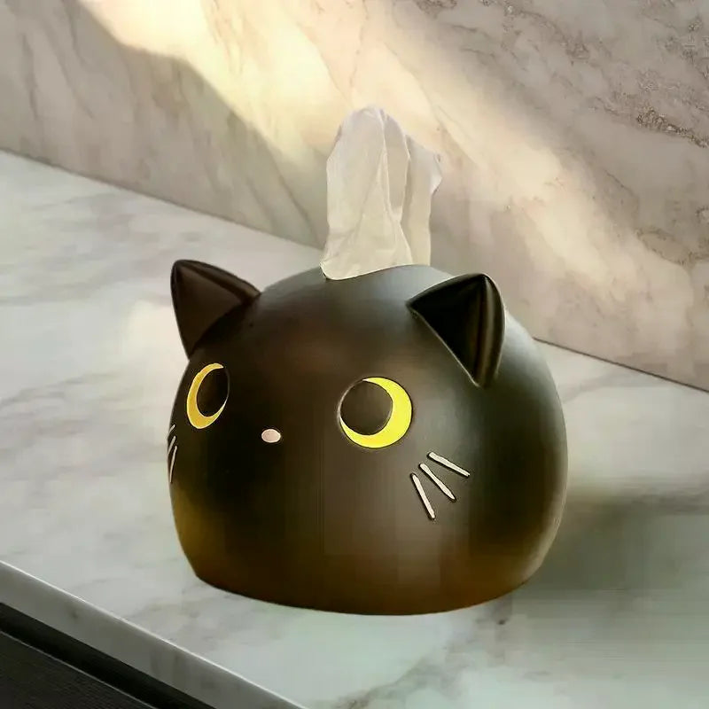 Trendy Cat Tissue Box Magnificent Napkin Shell Auto Household Paper Holder Table Kitchen Tissue Dispatcher Crafty Accent. Oasis Select