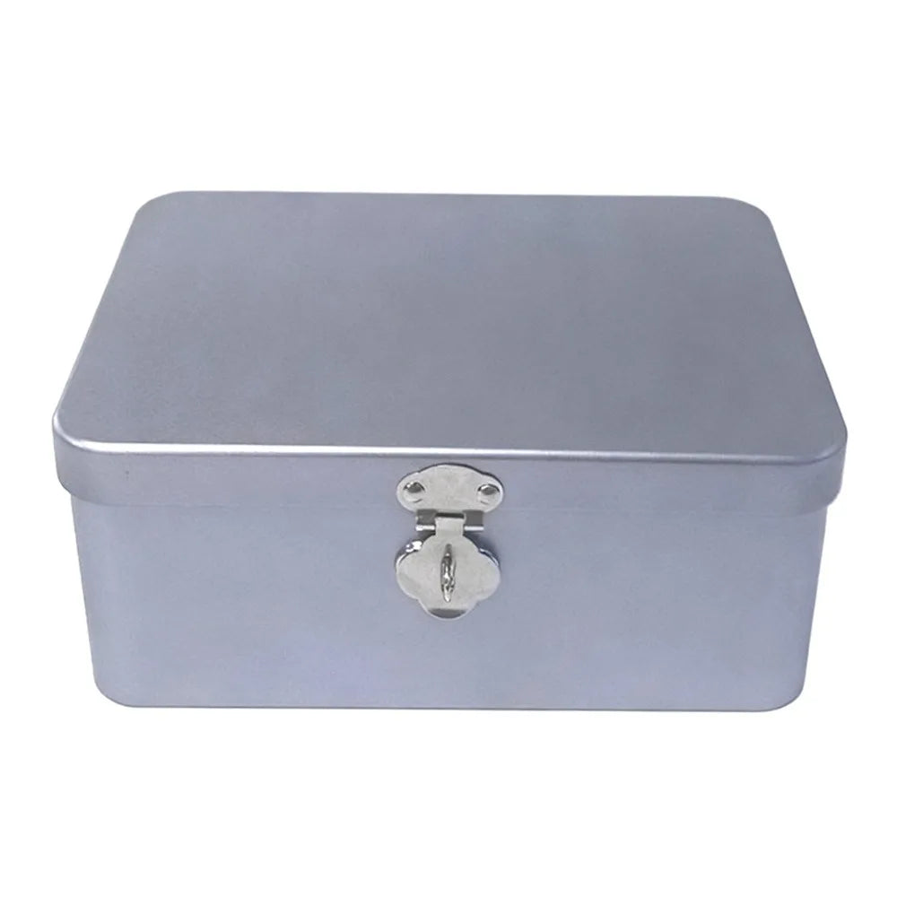 Large Size Storage Box Metal Material Private Storage Password Lock Box Password Lock Desktop Organizer Personal Items Oasis Select Type D