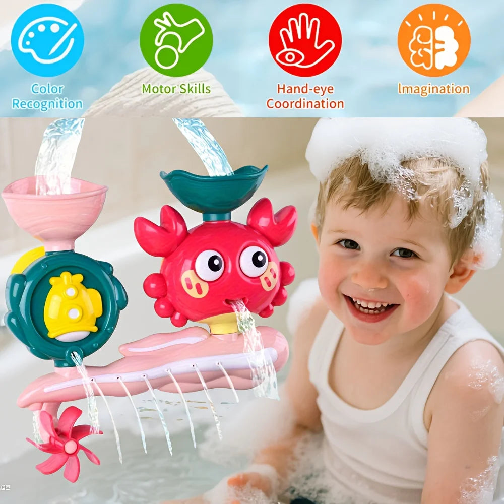 Boys and Girls Bath Toys Suitable for Youngsters, Children, Baby Bath Tub Toys, Gift Bathtub Toys, Gift for Halloween Christmas Oasis Select