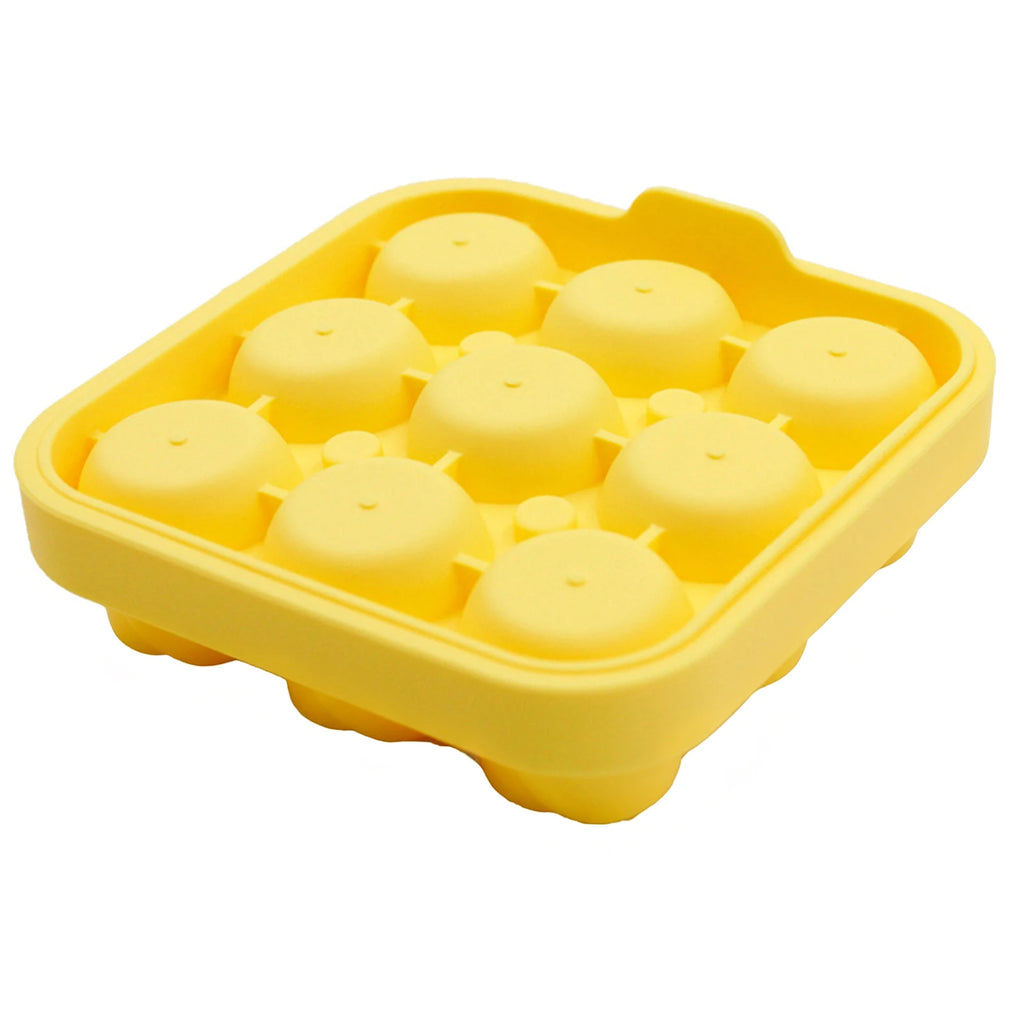 Rose Ice Cube Tray – 9-Cavity Silicone Mold for Whiskey