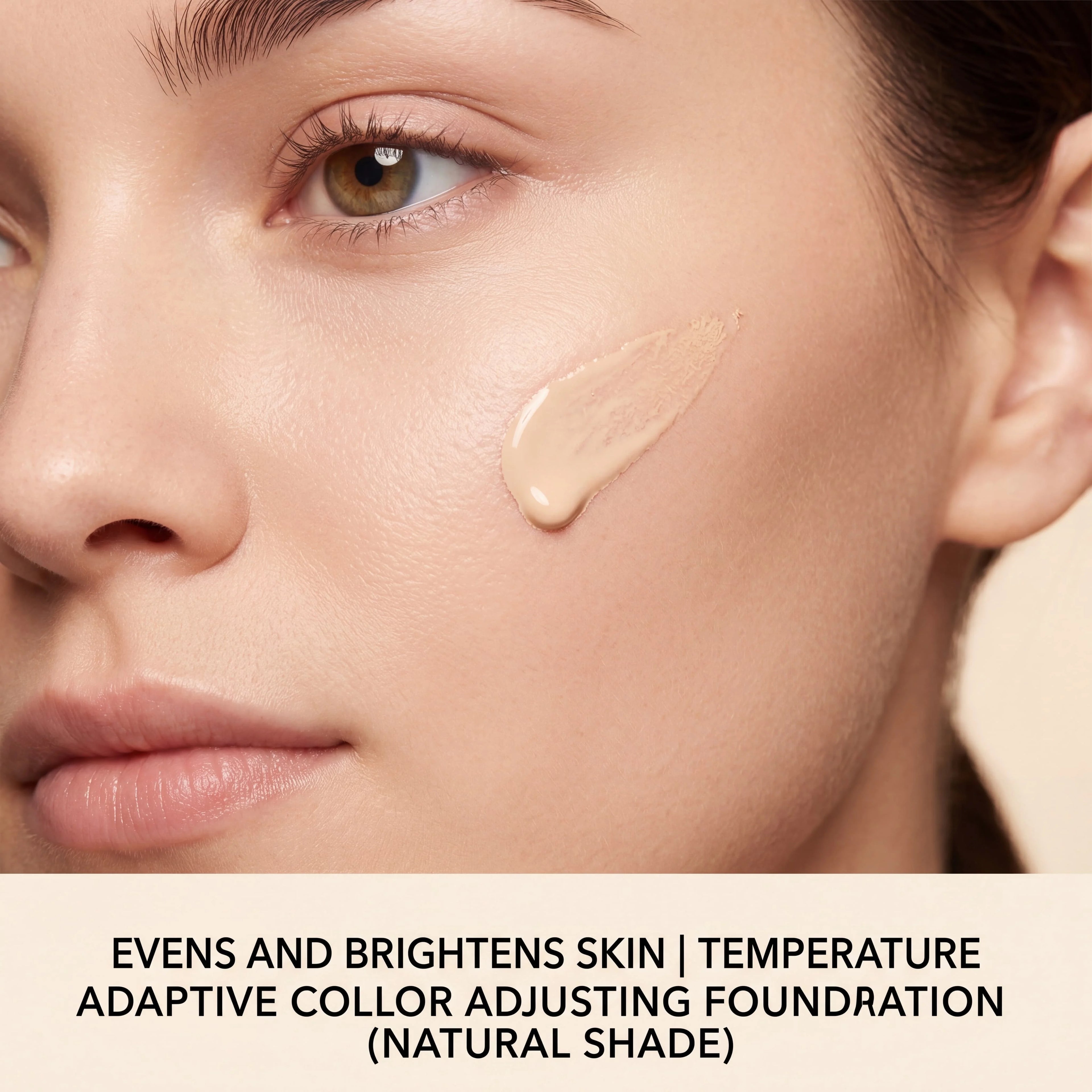 Color Changing Foundation SPF15 Skin Tone Adapting Liquid for Women Self Adjusting Finish Blurs Imperfections Face Makeup Oasis Select