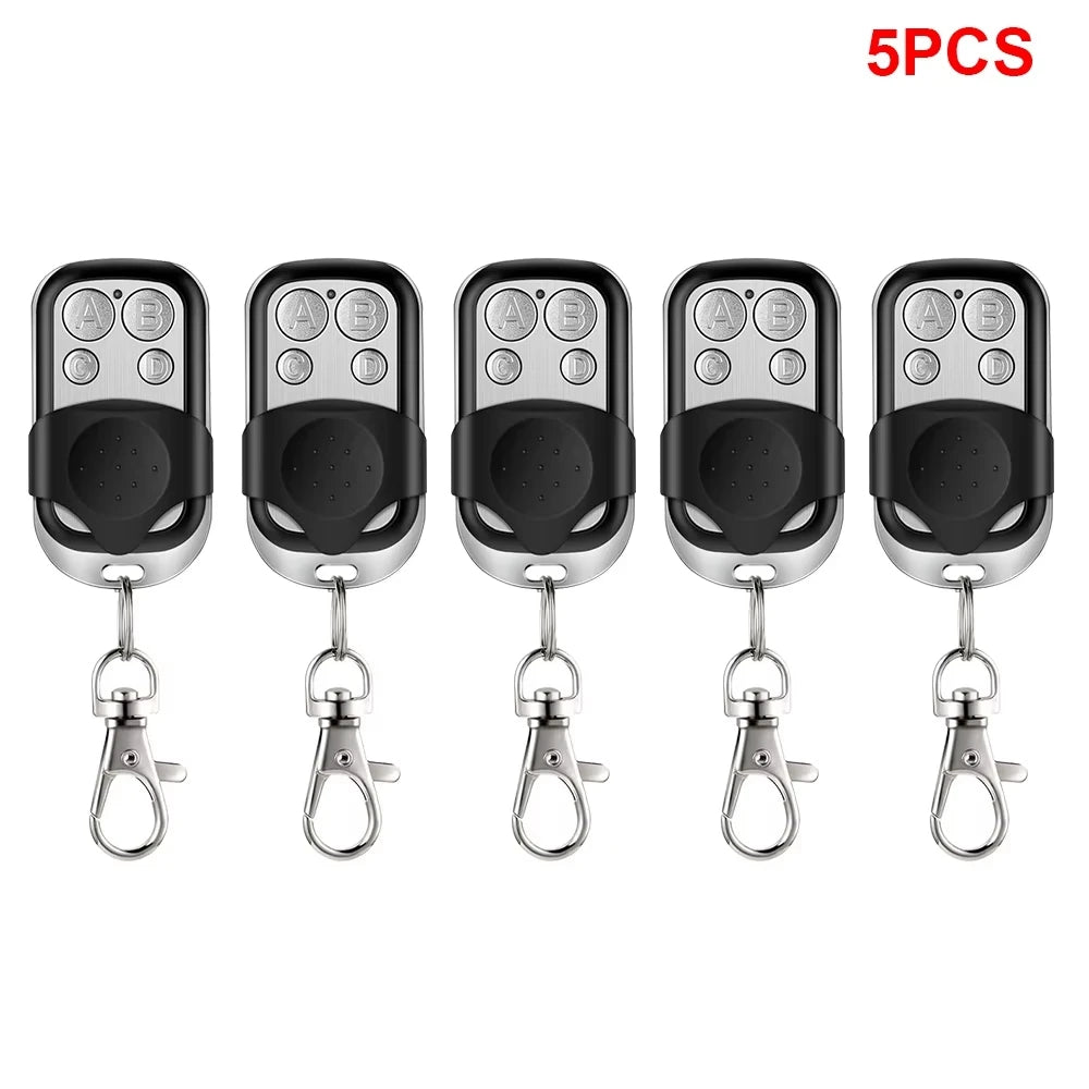 1-50pcs 433MHz Remote Control Universal Garage Remote 4 Buttons Duplicator Controller Replacement Wireless Car Keys for Garage Oasis Select 5pcs