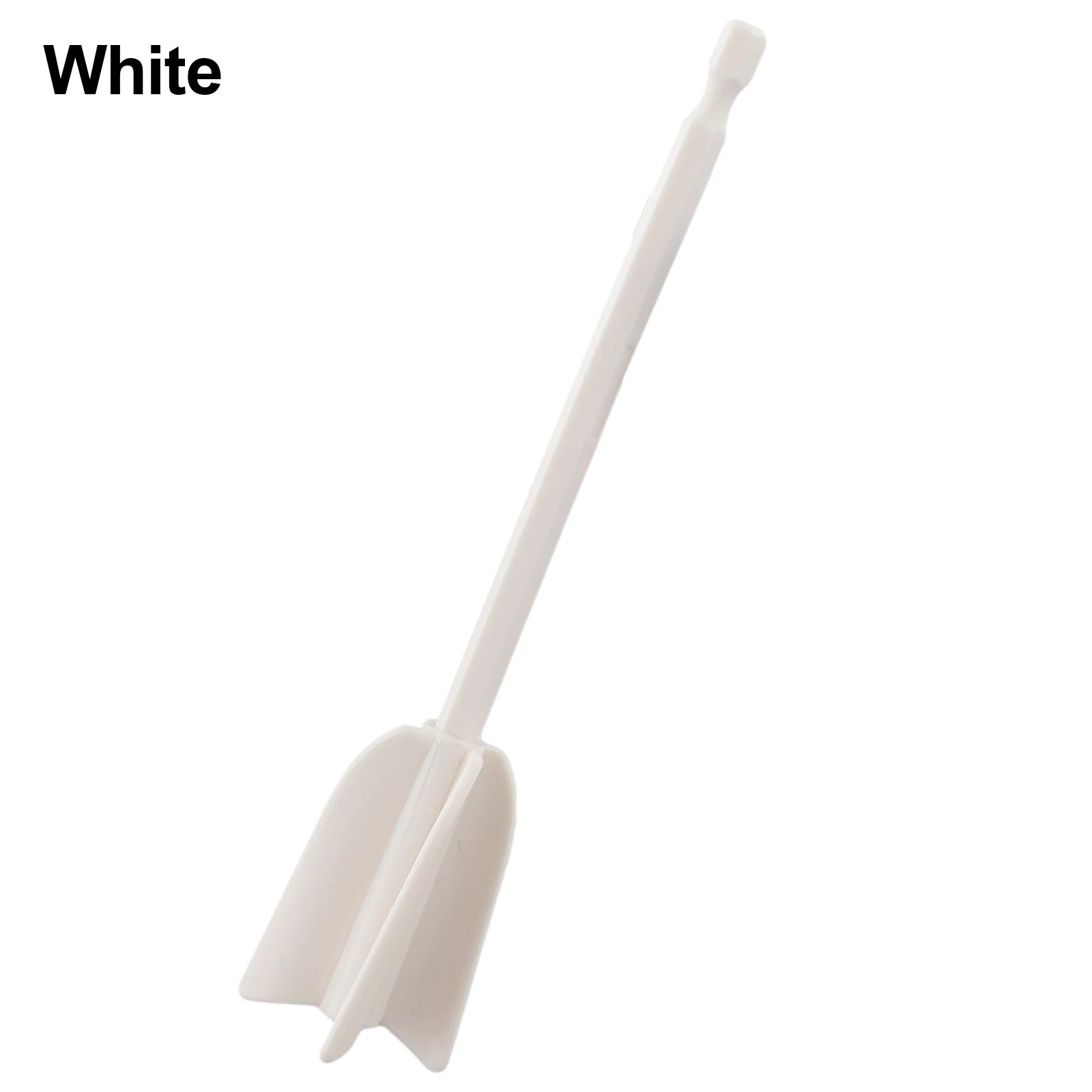 Epoxy Mixer Stick Paint Stirring Rod Putty Cement Paint Mixer Attachment With Drill Consistency Liquids Resin Head Stirrer Oasis Select White