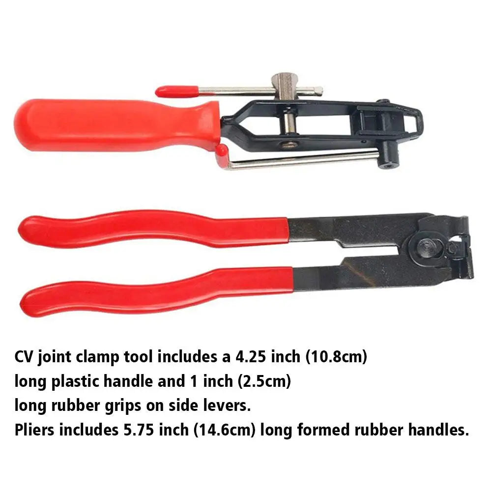 Car CV Joint Boot Clamp Banding Crimper Tool With Cutter Pliers Car Reparing Tools Automotive Hose Axle Plier for Most Vehi E3A3 Oasis Select