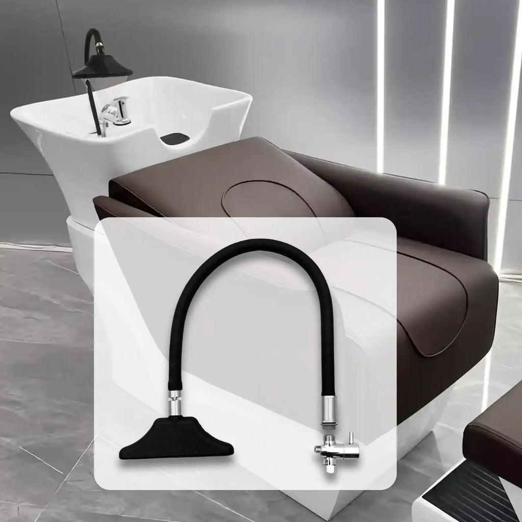 Shampoo Sink Shower Head Hair Spa Waterfall Shower Water Circulation Head Equipment for Shampoo Sink for Women Beauty Salon Oasis Select Style A