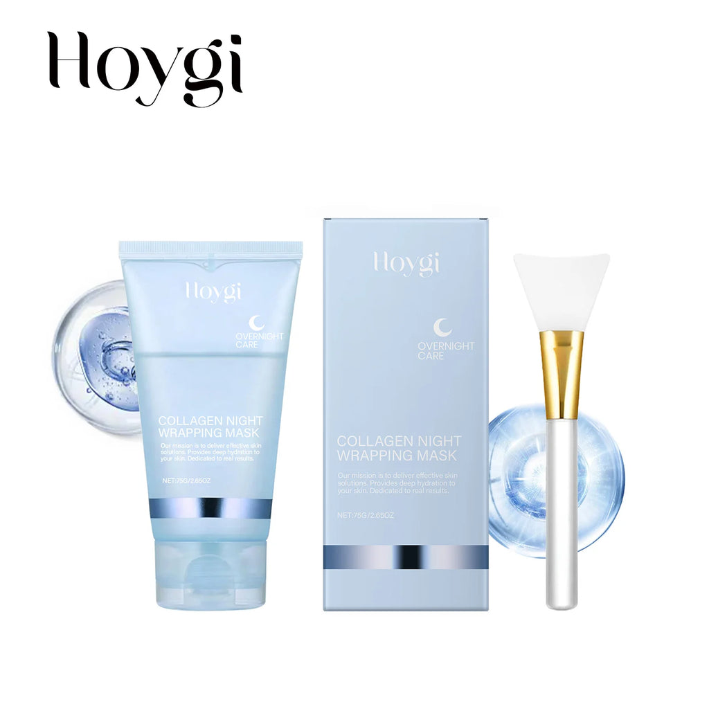Hoygi Collagen Anti-Wrinkle Peel-Off Face Mask + Scraper