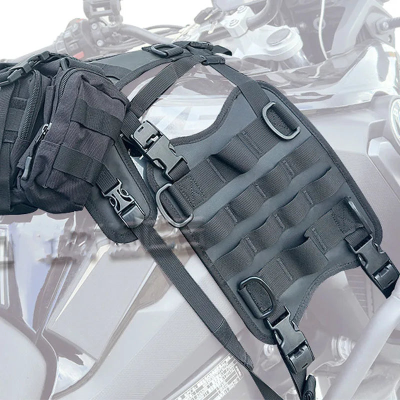 Motorbike Fuel Tank Side Bag Universal Mounting Base Front Load Saddle Bag Hanging Base for Motorcycle Accessories Oasis Select