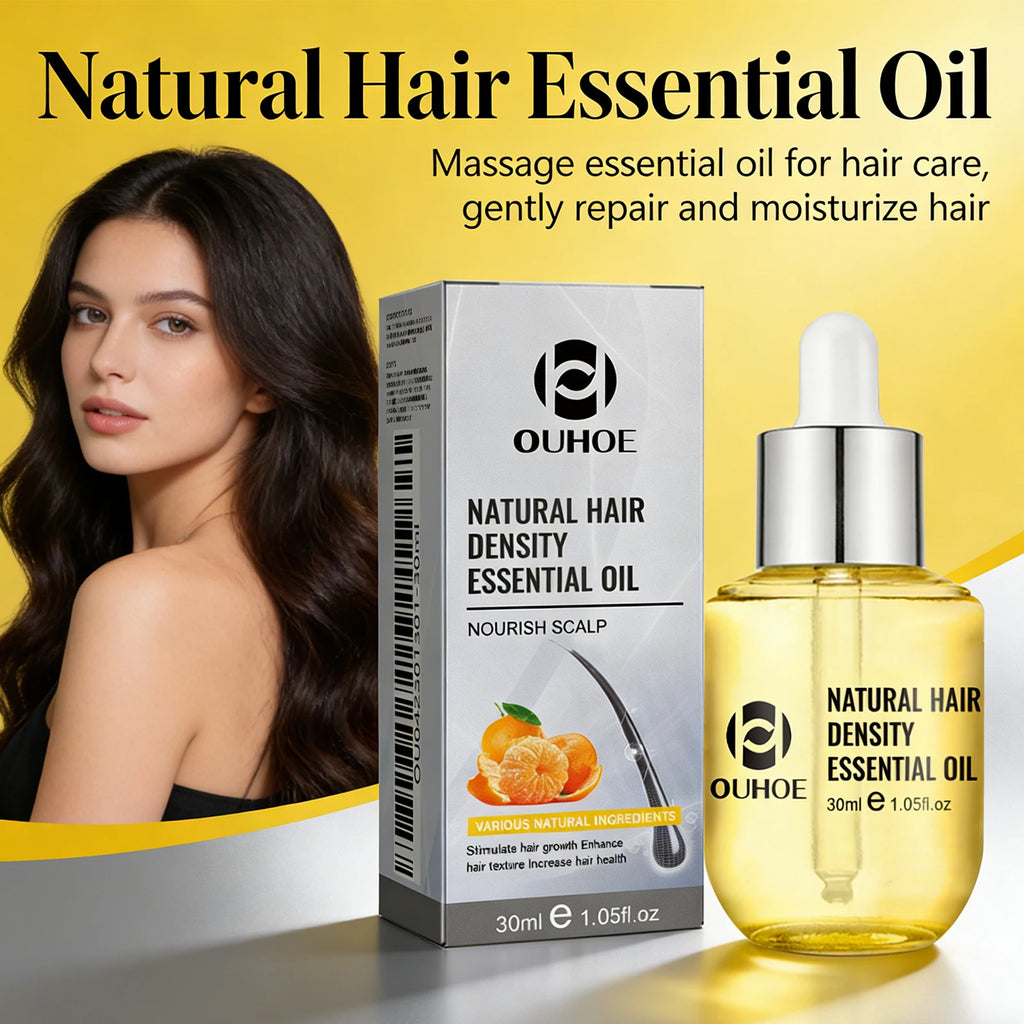 Citrus Hair Essential Oil Anti Hair Loss Reduce Breakage Strengthen Hair Roots Nourishing Scalp Hair Care Oil for Dry Hiar 30ml Oasis Select