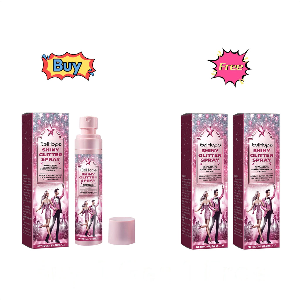 Glitter Spray Multipurpose Party Shimmer Spray Long Lasting Moisturizing Safe For Face Hair Body Clothes Portable Sparkle Makeup Oasis Select Buy 1 Get 2 Free