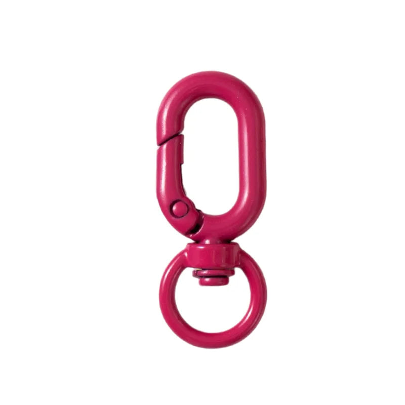 Colorful Metal Lobster Claw Clasps Swivel Lanyards Trigger Strap Key