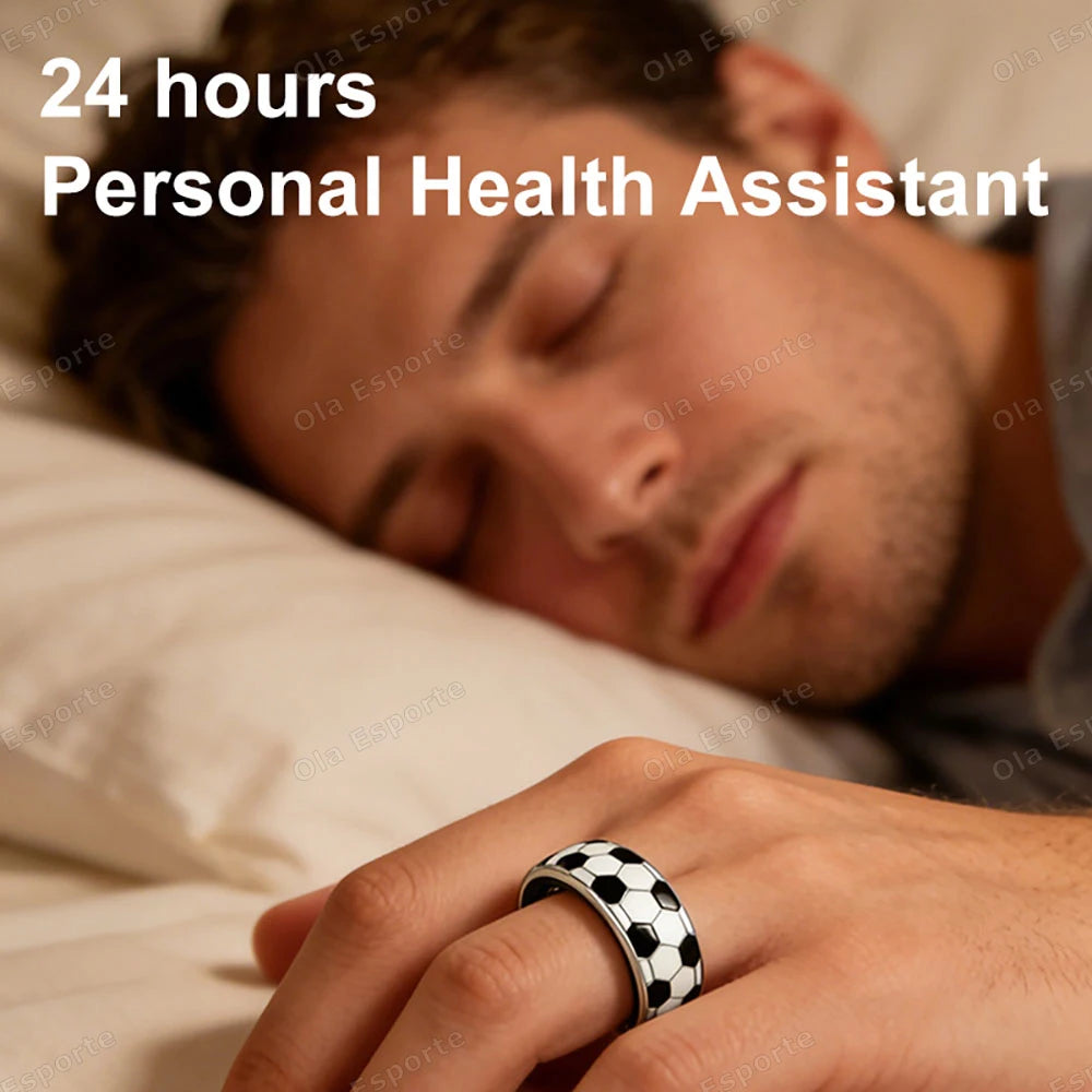 Ola Esporte Football Smart Ring – Heart Rate & Health Monitor