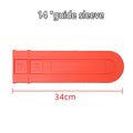 14/16/18/20 inch Chainsaw Bar Protective Cover Plastic Scabbard Protector Chain Accessories Pruning Guide Plate Covers Oasis Select A4