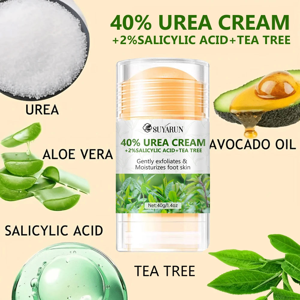 SUYARUN Salicylic Acid Tea Tree Stick – Face & Foot Exfoliator