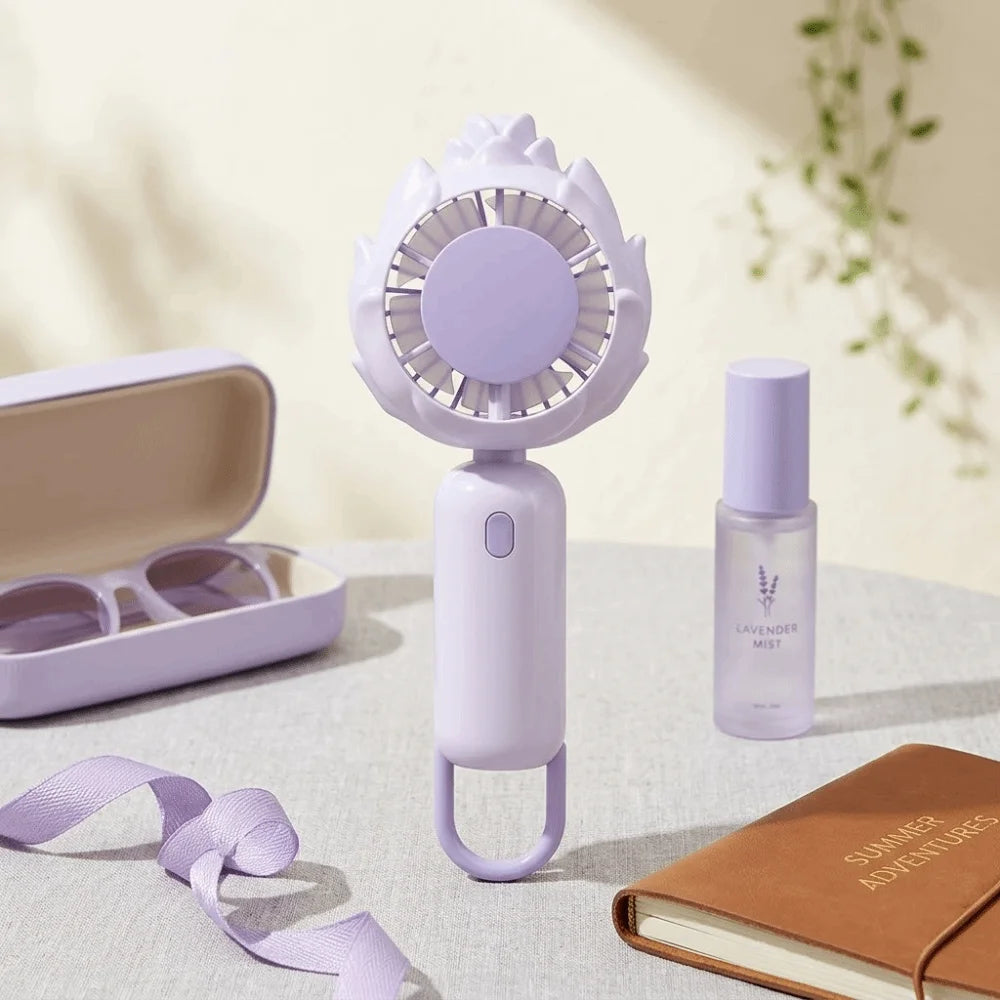 High Speed USB Rechargeable Hand Fan USB Rechargeable Compact High Speed Hand Fan Portable Turbo Mini Fan for 3.7V500mAh Home Oasis Select