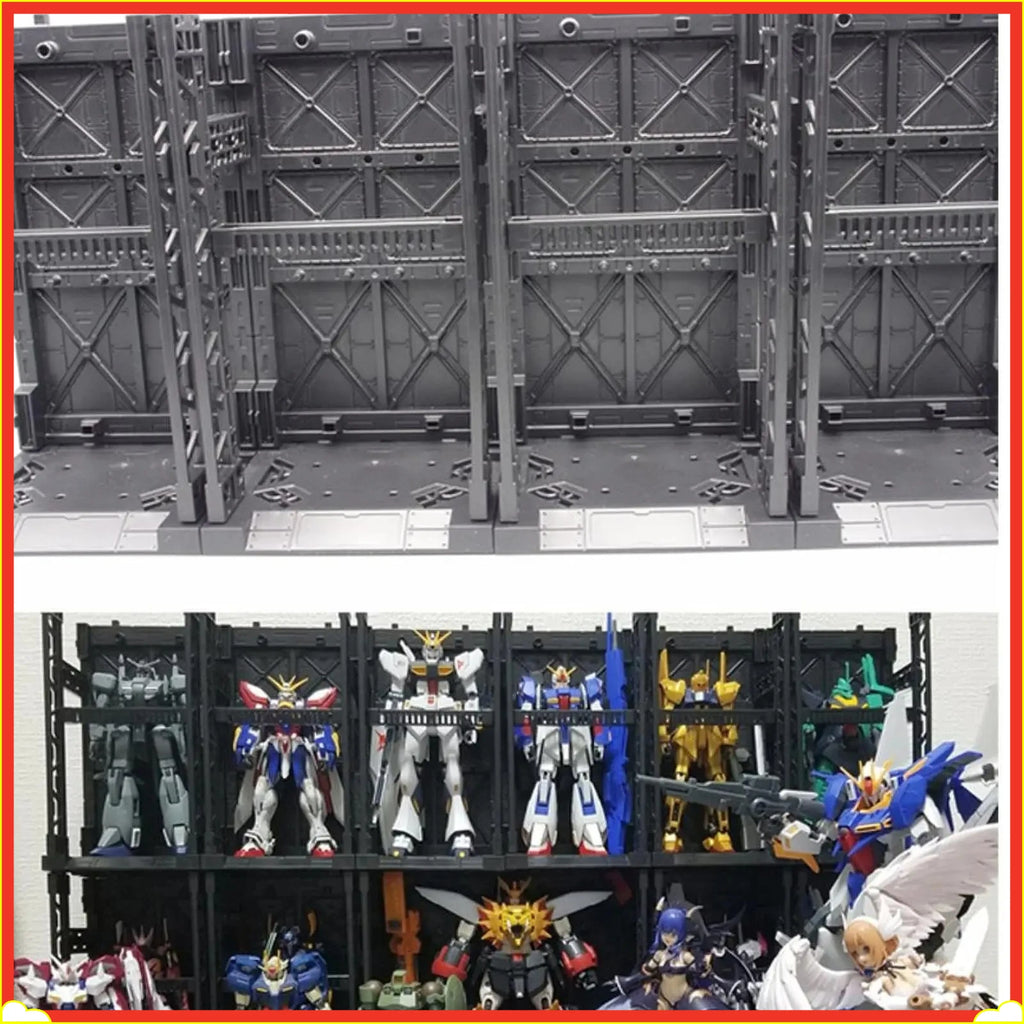 Interlocking Display Base Kit Universal RG Organizer Character Doll Display Box Connectable Model Base Scene for Action Figure Oasis Select