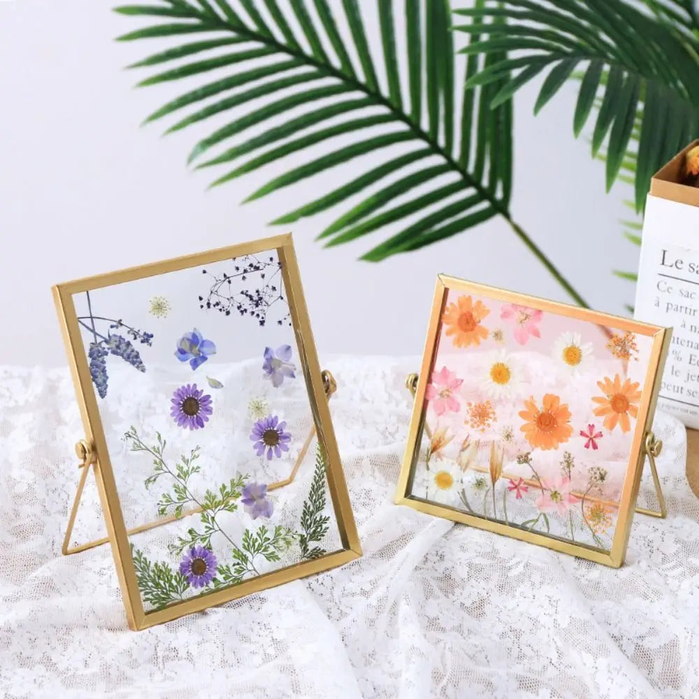 Nordic Metal Photo Frame 4–10 Inch | Acrylic Gold & Black