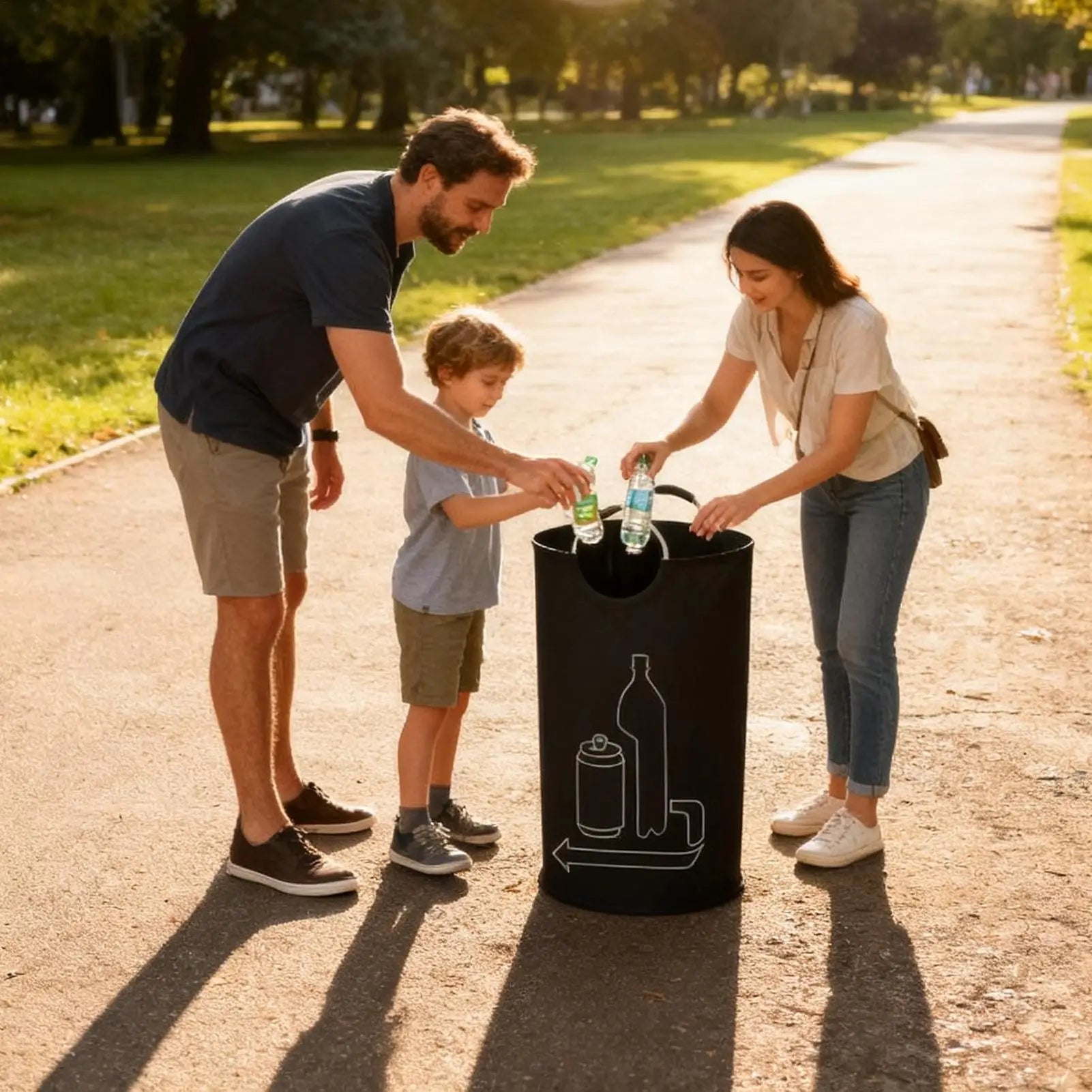 deposit bottle collection container deposit bottle storage unit empty bottle collection bag empty bottle glass bottle storage Oasis Select