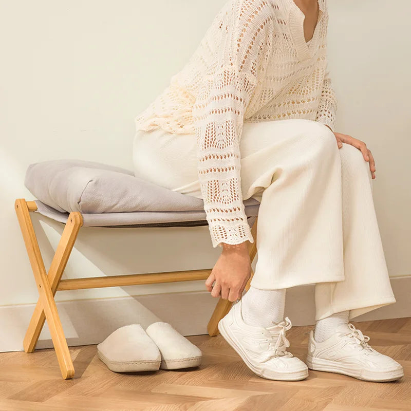 Sofa ottoman Office lunch break ottoman foldable pedal nap artifact pedal table pedal stool Oasis Select