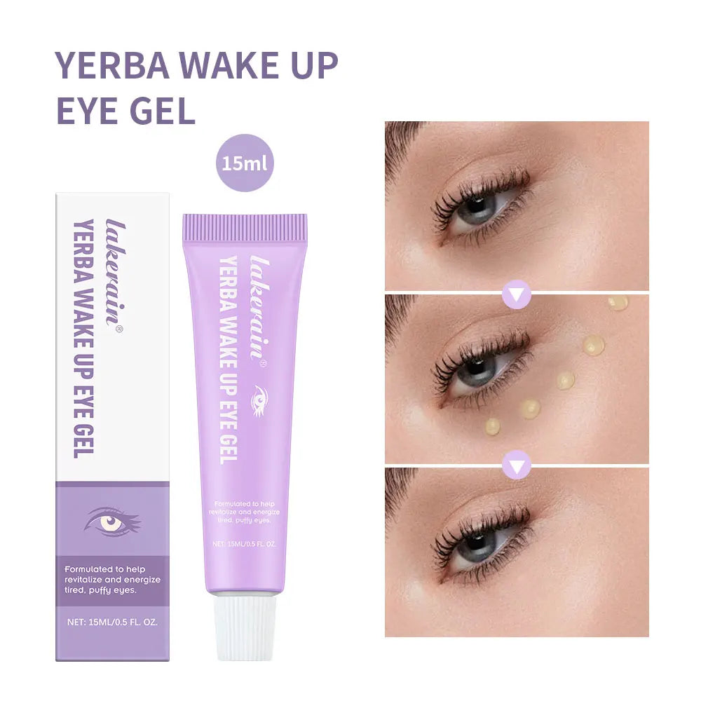 Yerba Mate Eye Gel – Hyaluronic Acid & Caffeine Eye Cream